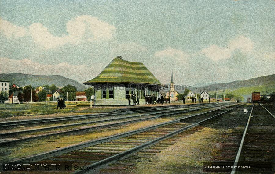 Postcard: Gorham, New Hampshire Railroad Station